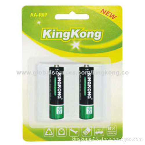 5# Heavy-duty 2A Carbonic Batteries with 1.5V Nominal Voltage
